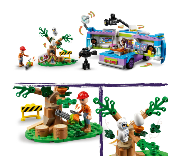 LEGO Friends 41749 Reporterska furgonetka - 1144376 - zdjęcie 4